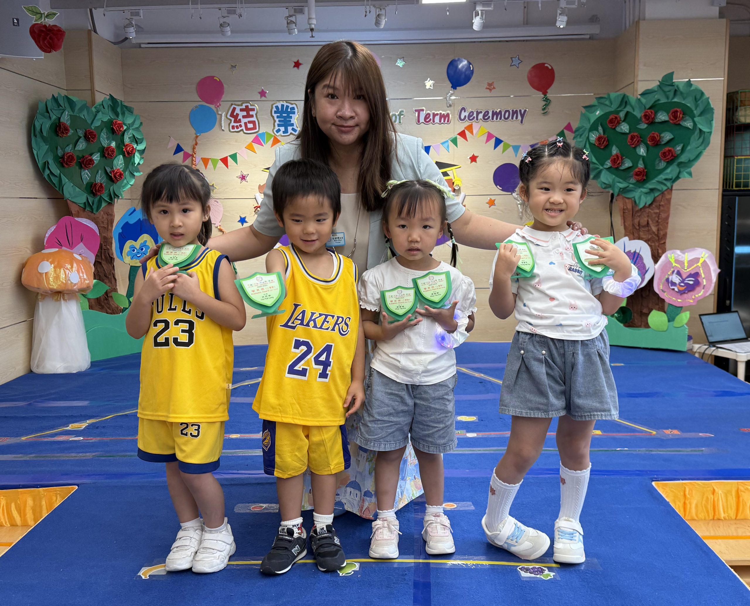 End Of Term Ceremony For Nursery Classes 幼兒班結業禮